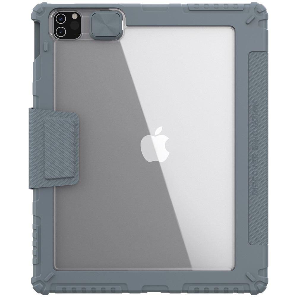 NILLKIN iPad Pro 12.9 (2020/2021) - NILLKIN CamShield Shockproof Tri-Fold Fodral - Grå