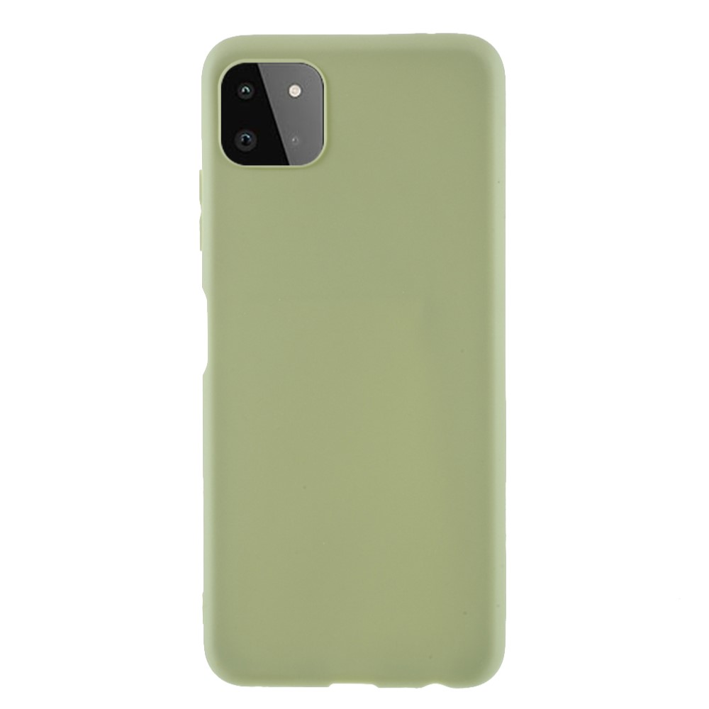  Samsung Galaxy A22 5G - Matt TPU Skal - Grön
