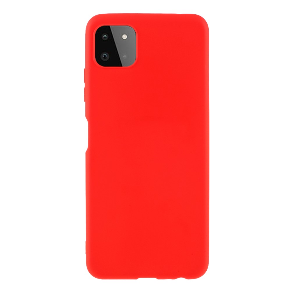  Samsung Galaxy A22 5G - Matt TPU Skal - Röd