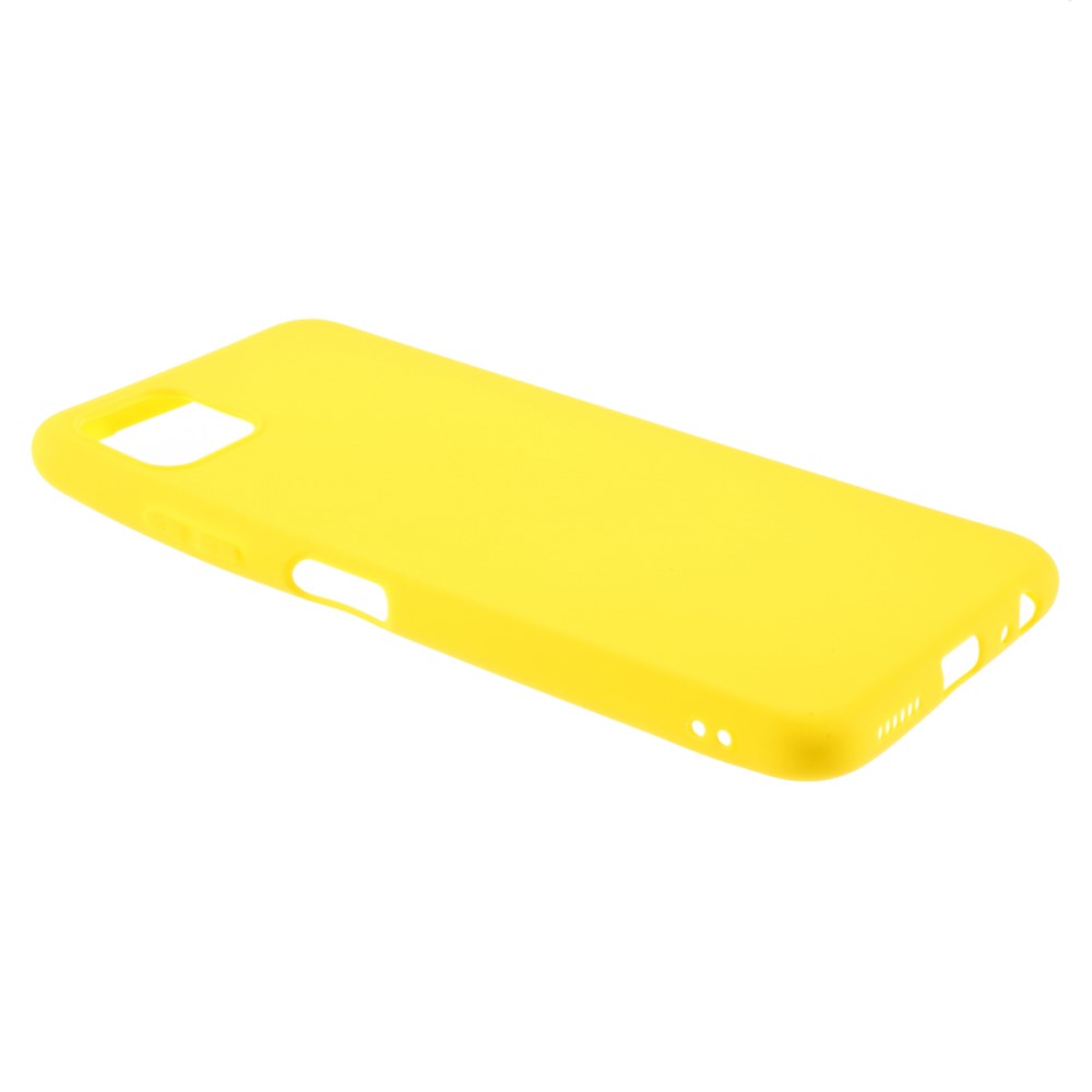  Samsung Galaxy A22 5G - Matt TPU Skal - Gul