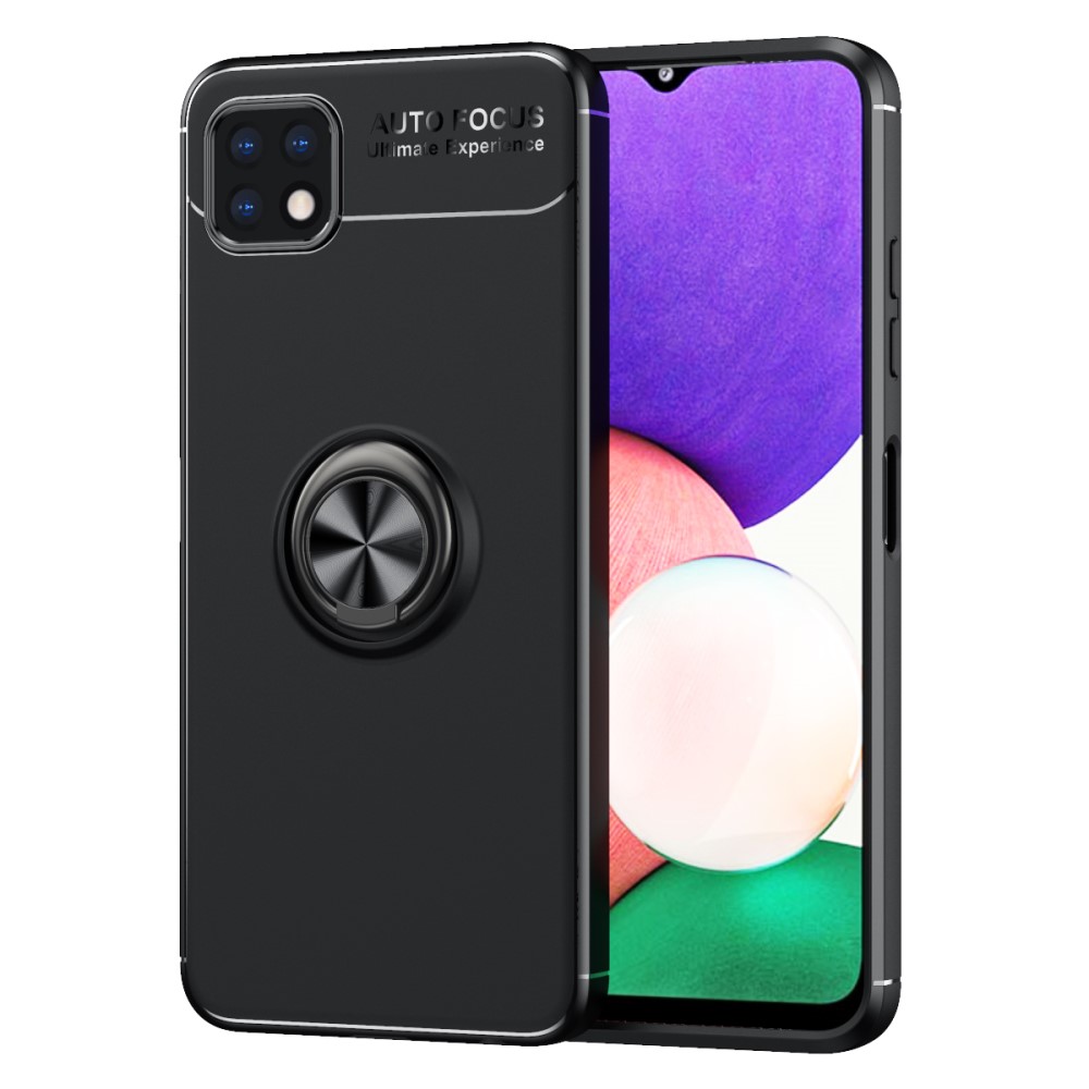  Samsung Galaxy A22 5G - Ring Skal - Svart