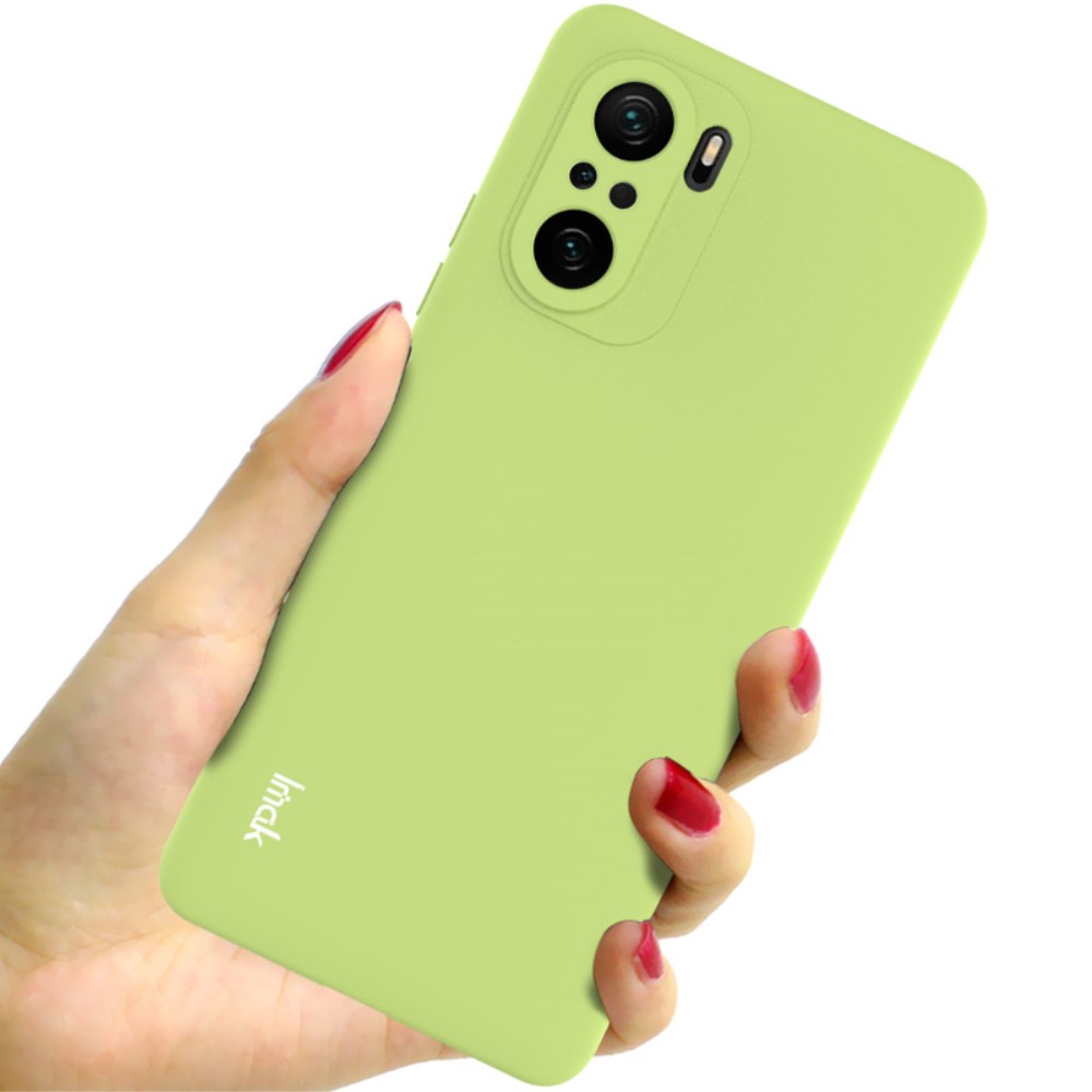 IMAK Xiaomi Mi 11i - IMAK Skin Touch Skal - Grön