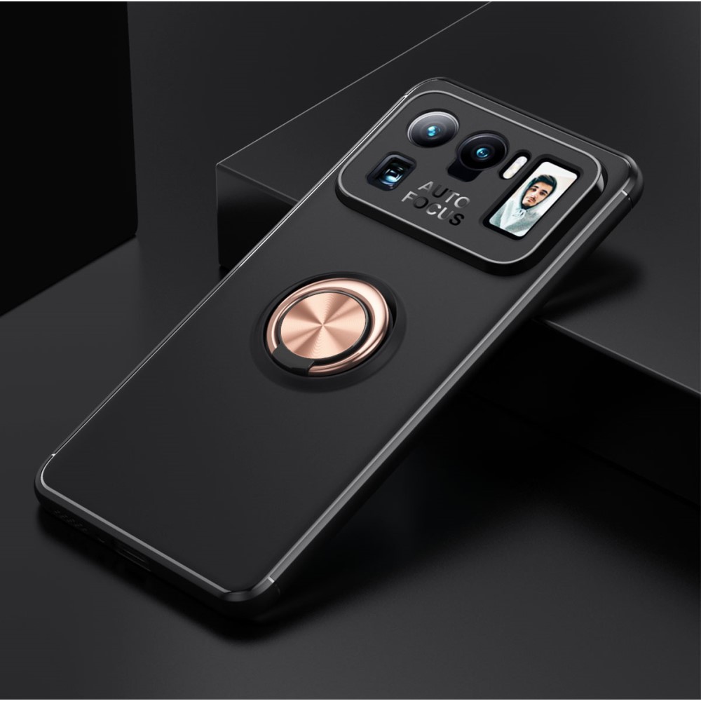  Xiaomi Mi 11 Ultra - Ring Skal - Svart/Roséguld