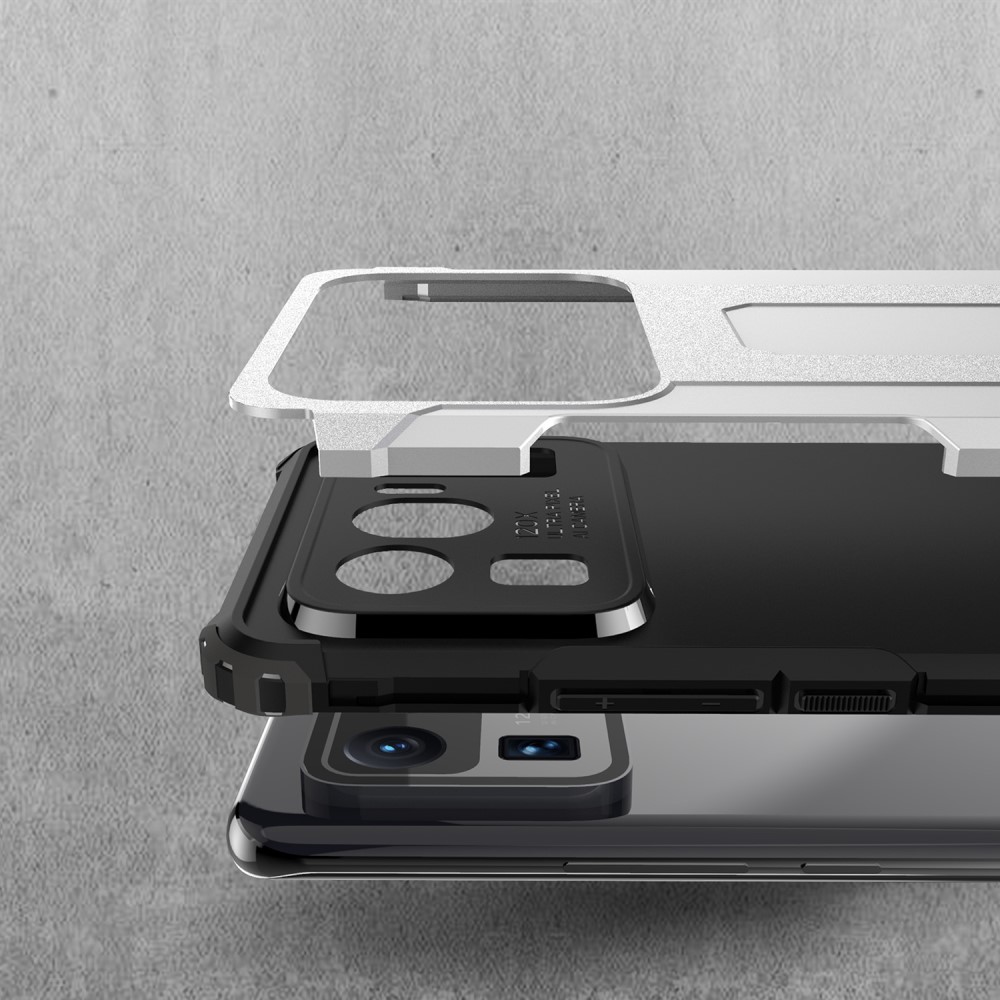  Xiaomi Mi 11 Ultra - Shockproof Hybrid Armor Skal - Svart