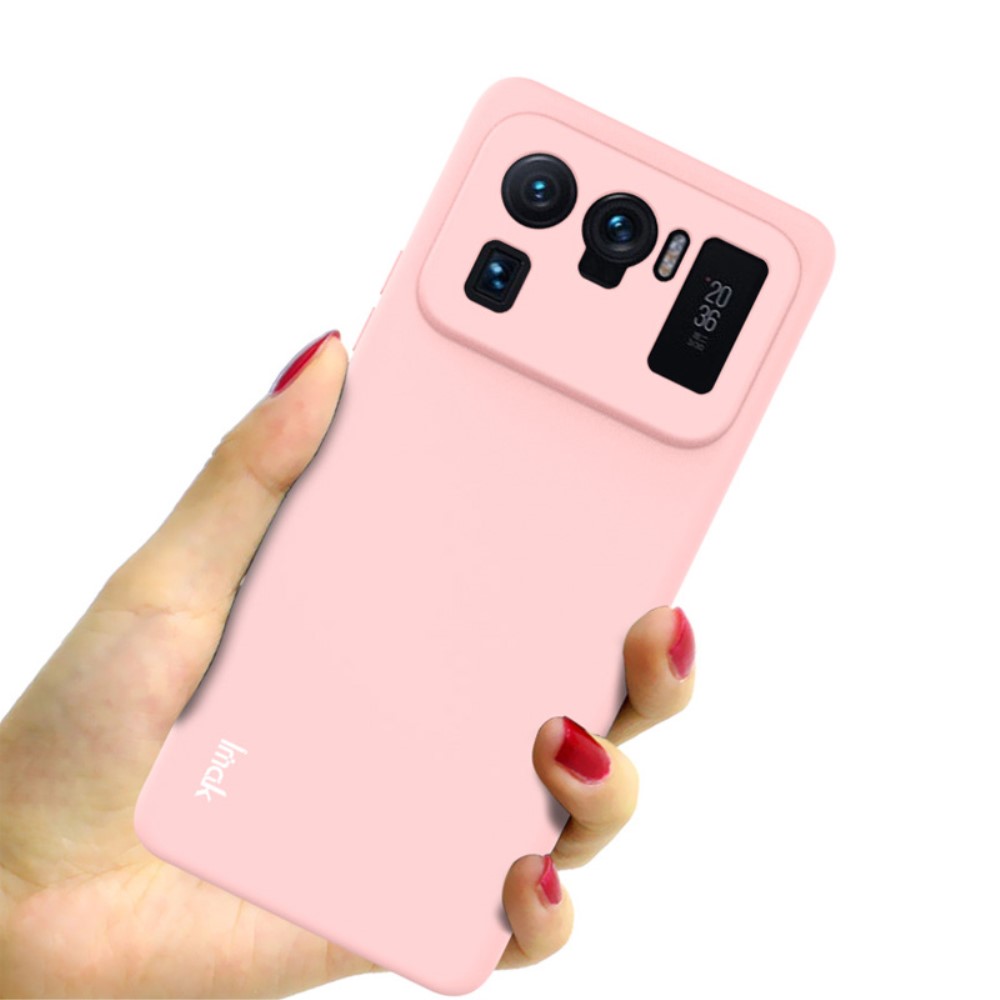 IMAK Xiaomi Mi 11 Ultra - IMAK Skin Touch Skal - Ljus Rosa