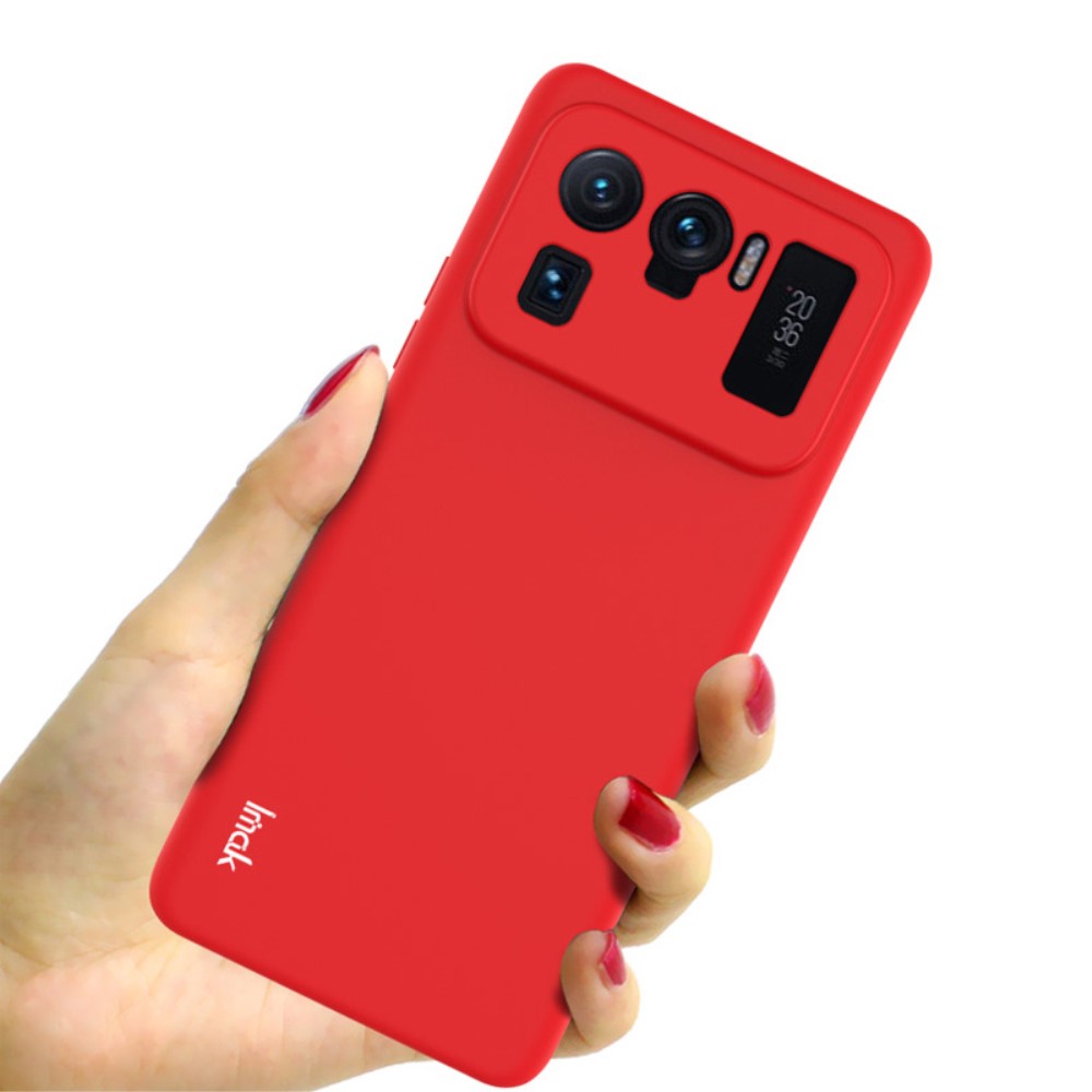 IMAK Xiaomi Mi 11 Ultra - IMAK Skin Touch Skal - Röd