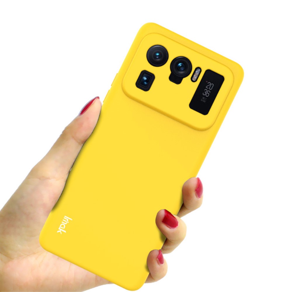 IMAK Xiaomi Mi 11 Ultra - IMAK Skin Touch Skal - Gul
