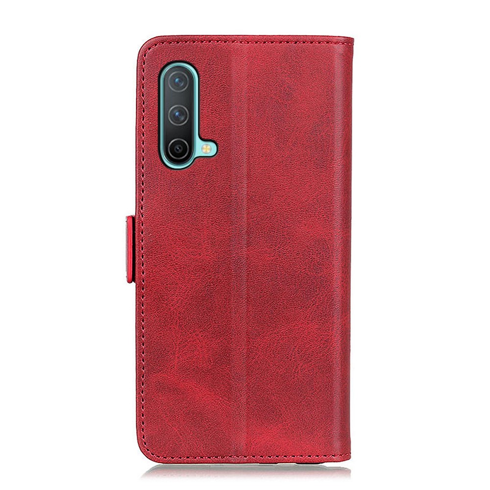  OnePlus Nord CE 5G - Fodral Med Magnetisk Stängning - Röd