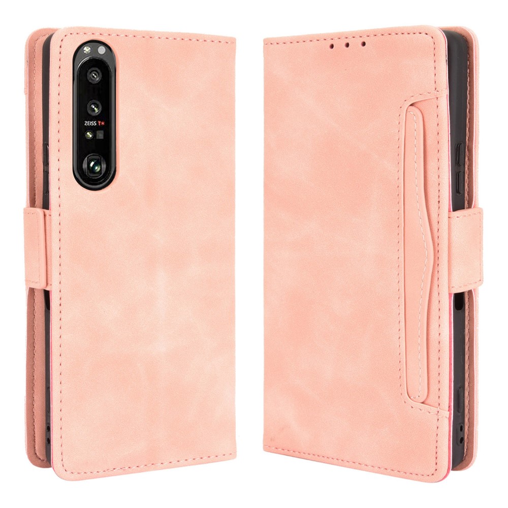  Sony Xperia 1 III - Fodral Med Avtagbart Kortfodral - Roséguld