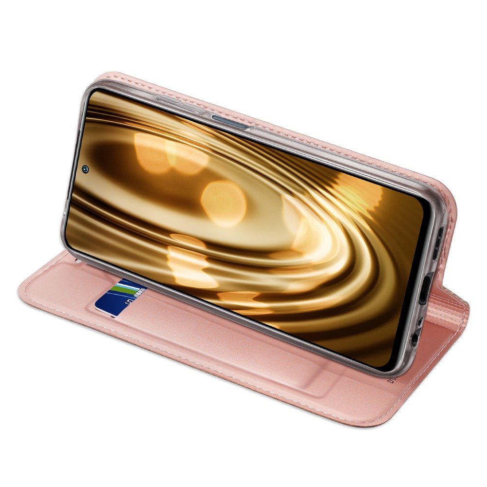 DUX DUCIS Xiaomi Redmi Note 10S - DUX DUCIS Skin Pro Fodral - Roséguld