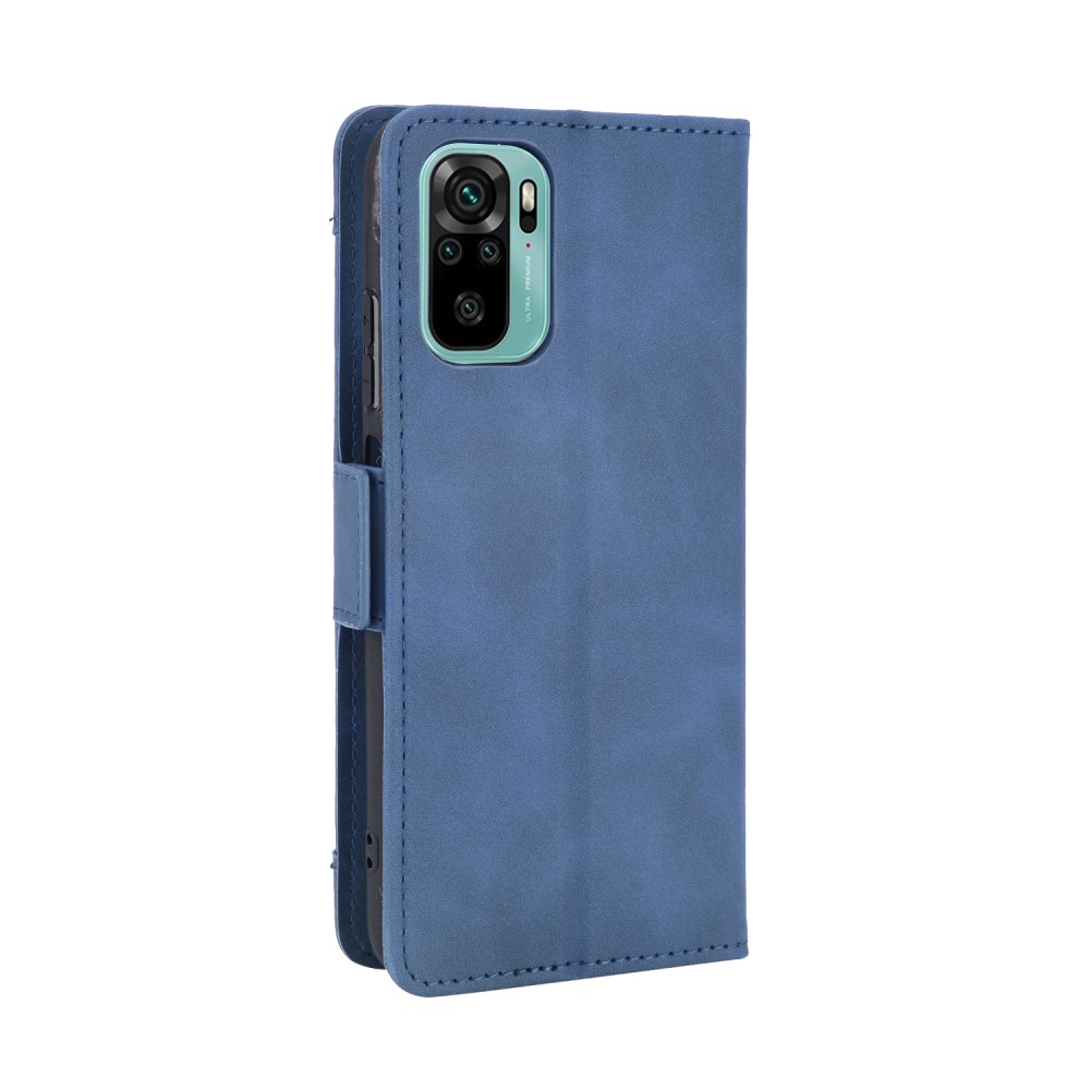 Xiaomi Redmi Note 10S - Fodral Med Avtagbart Kortfodral - Blå