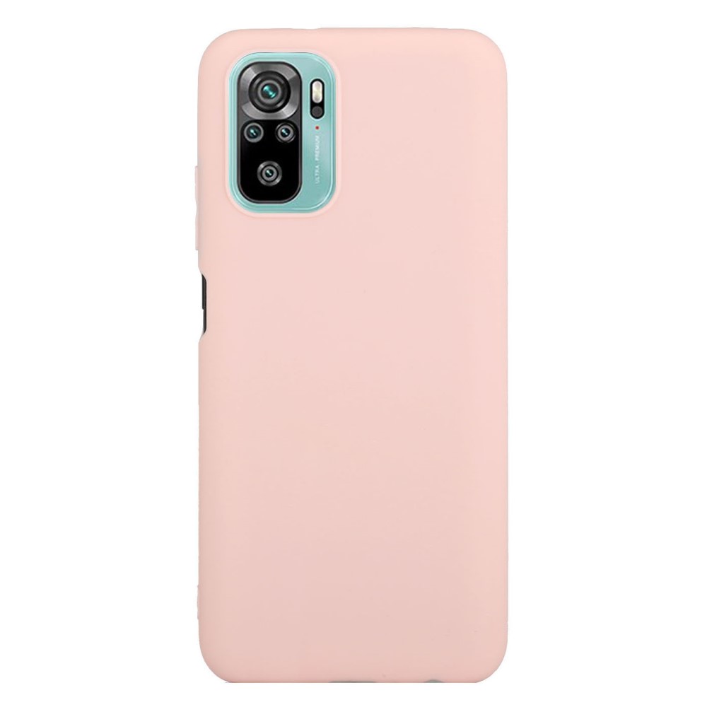  Xiaomi Redmi Note 10S - Matt Shockproof TPU Skal - Ljus Rosa