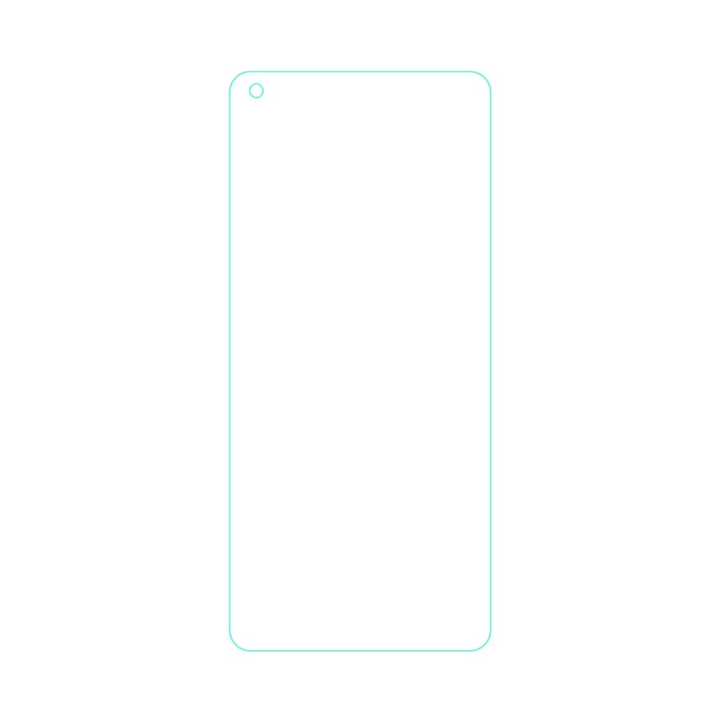 Realme GT 5G - Transparent Skärmskydd I Härdat Glas