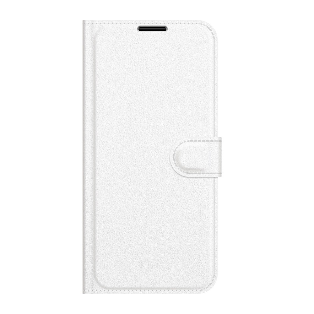  OnePlus Nord CE 5G - Litchi Läder Fodral - Vit