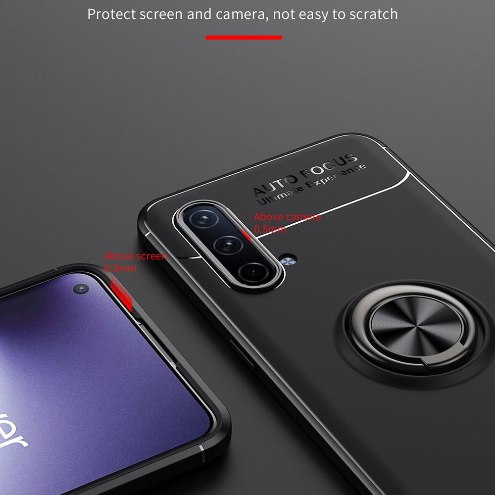  OnePlus Nord CE 5G - Ring Skal - Svart/Blå