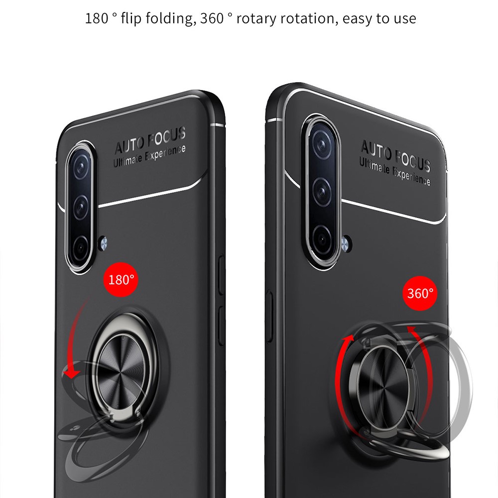  OnePlus Nord CE 5G - Ring Skal - Svart/Röd