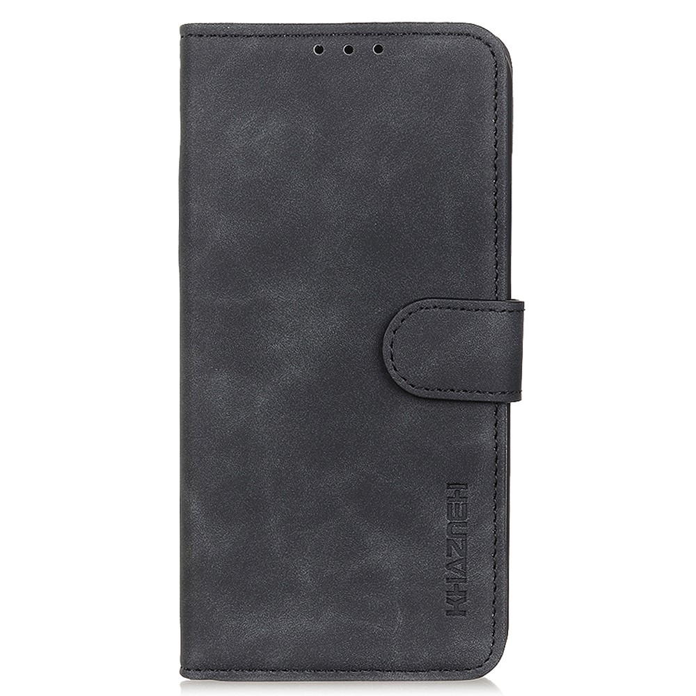 KHAZNEH OnePlus Nord 2 5G - KHAZNEH Retro Läder Fodral - Svart