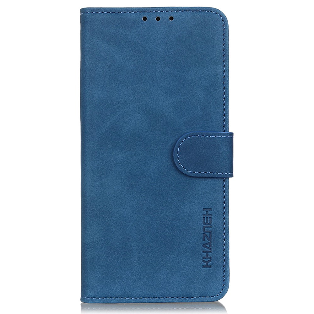 KHAZNEH OnePlus Nord 2 5G - KHAZNEH Retro Läder Fodral - Blå