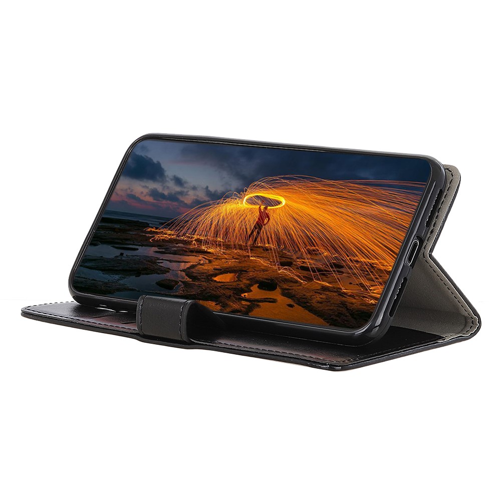  OnePlus Nord 2 5G - Läder Fodral - Svart