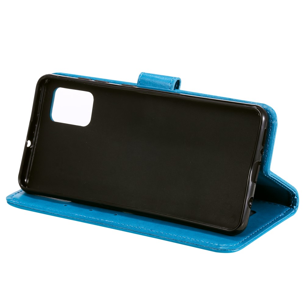  OnePlus Nord 2 5G - Mandala Läder Fodral - Blå