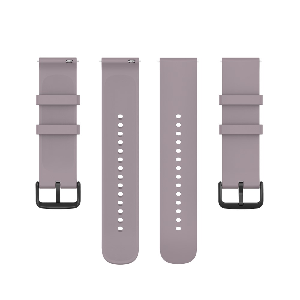  Silikon Armband För Smartwatch (20 mm) - Violett