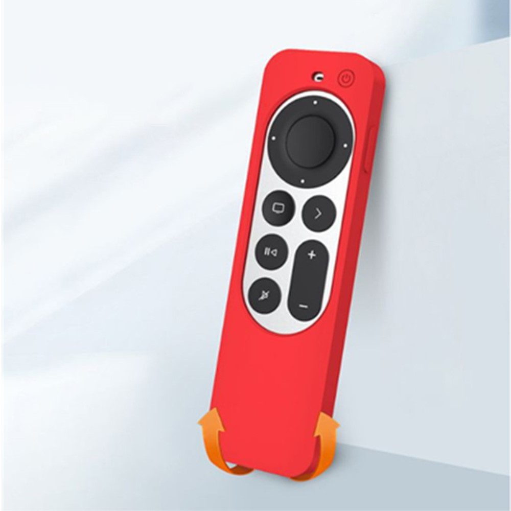  Apple TV 4K 2021 Silikonskal För Kontroll  Box - Svart