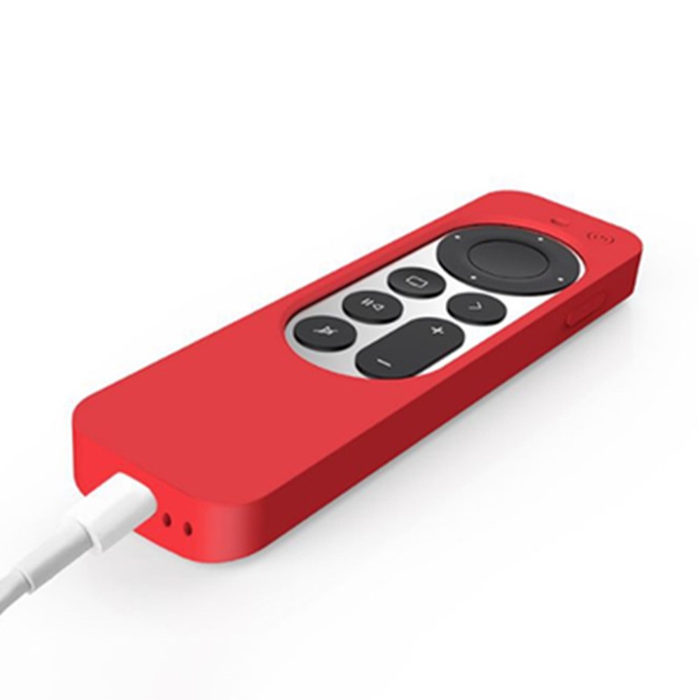  Apple TV 4K 2021 Silikonskal För Kontroll  Box - Orange
