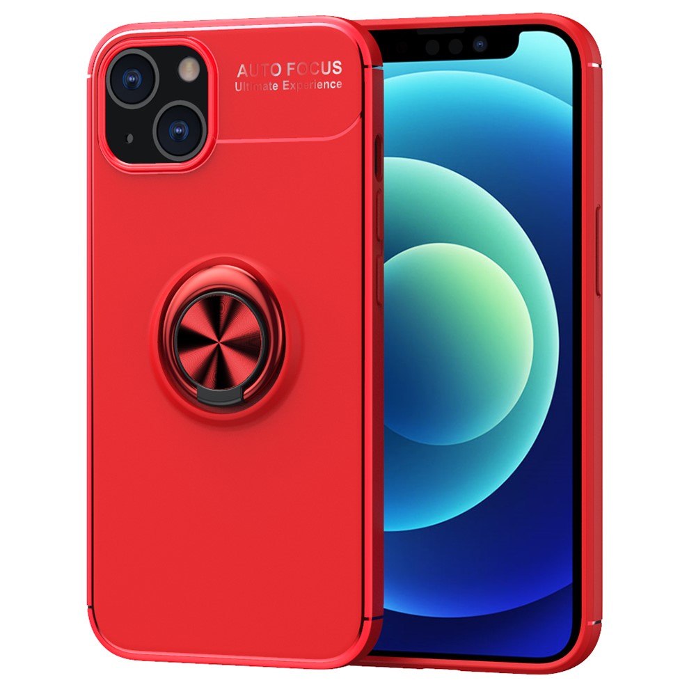  iPhone 13 - Ring Skal - Röd