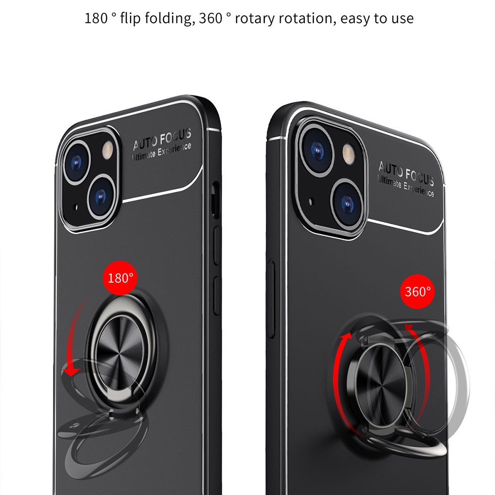  iPhone 13 - Ring Skal - Röd