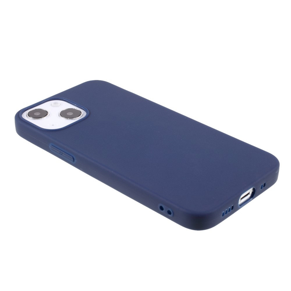  iPhone 13 - Matt TPU Skal - Blå