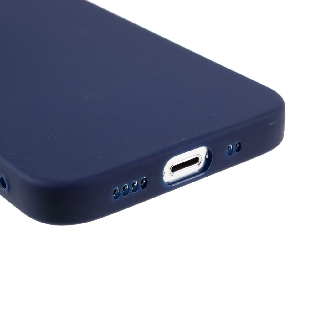  iPhone 13 - Matt TPU Skal - Blå