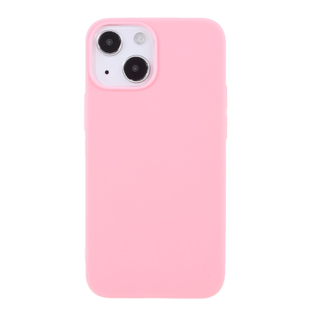  iPhone 13 - Matt TPU Skal - Ljus Rosa