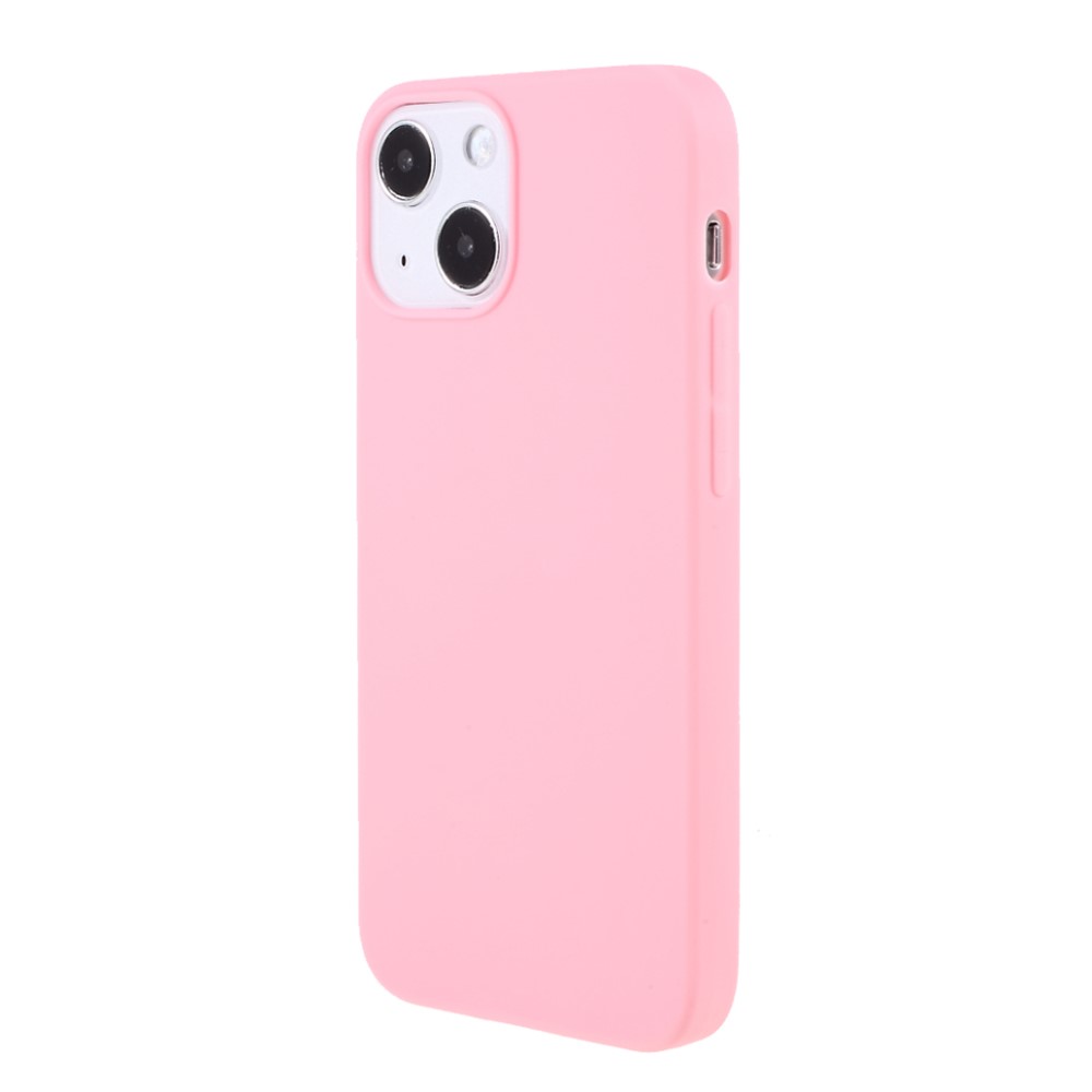  iPhone 13 - Matt TPU Skal - Ljus Rosa