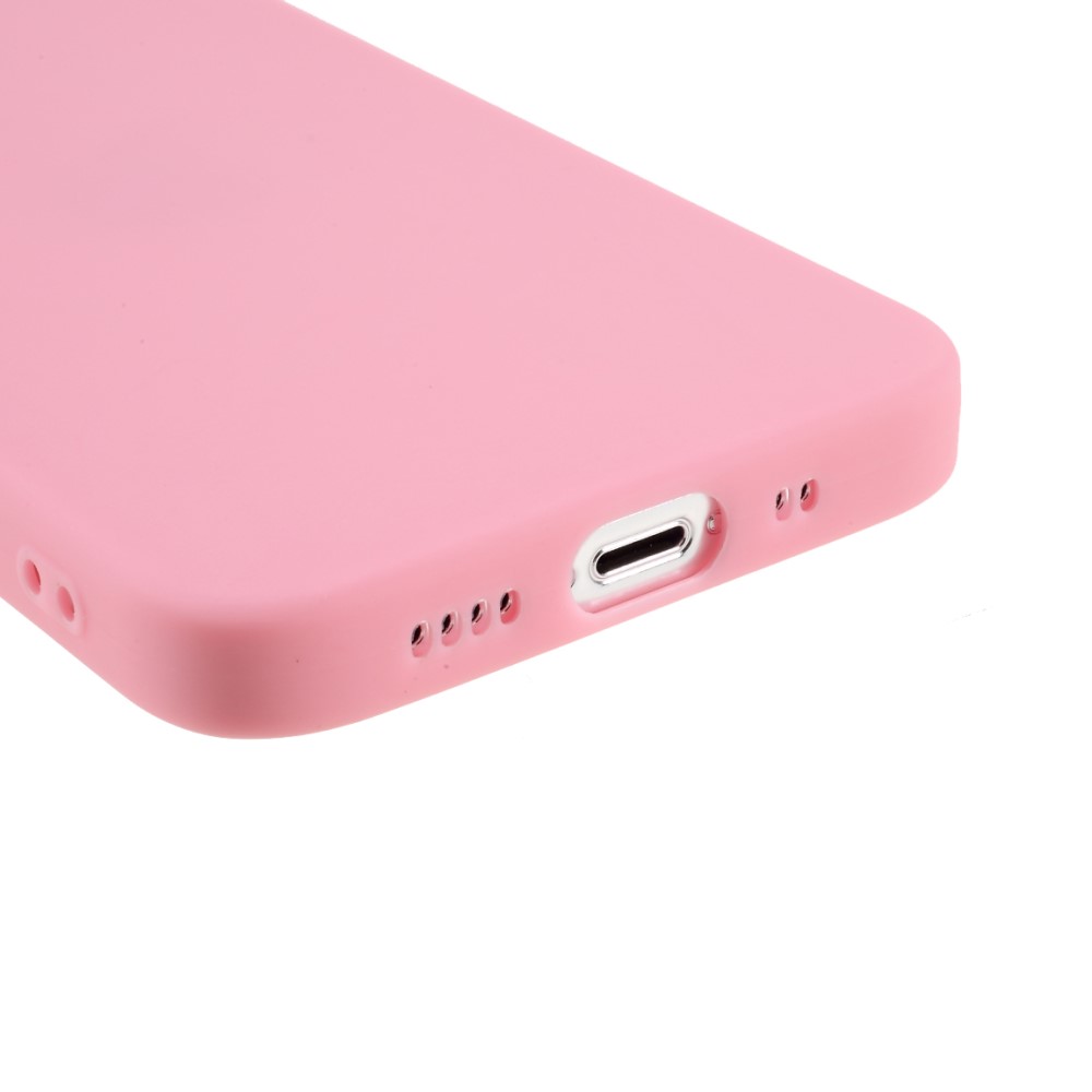  iPhone 13 - Matt TPU Skal - Ljus Rosa