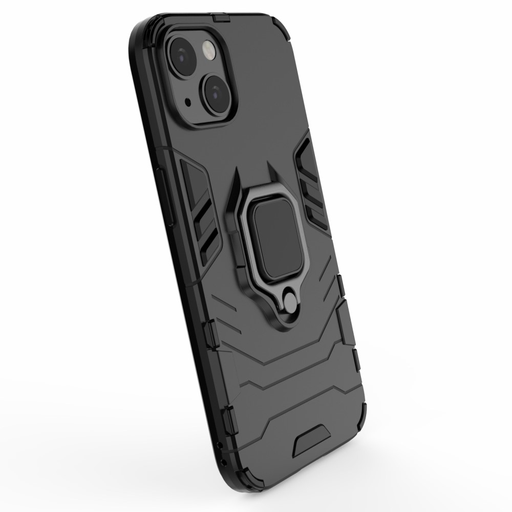  iPhone 13 - Hybrid Ring Skal - Svart