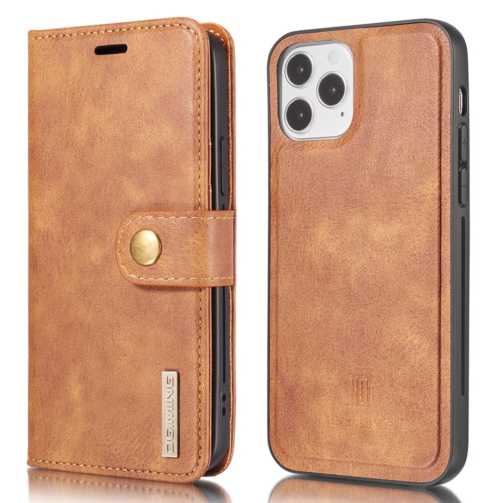 DG.MING iPhone 13 - DG.MING 2in1 Magnet Fodral / Skal - Brun