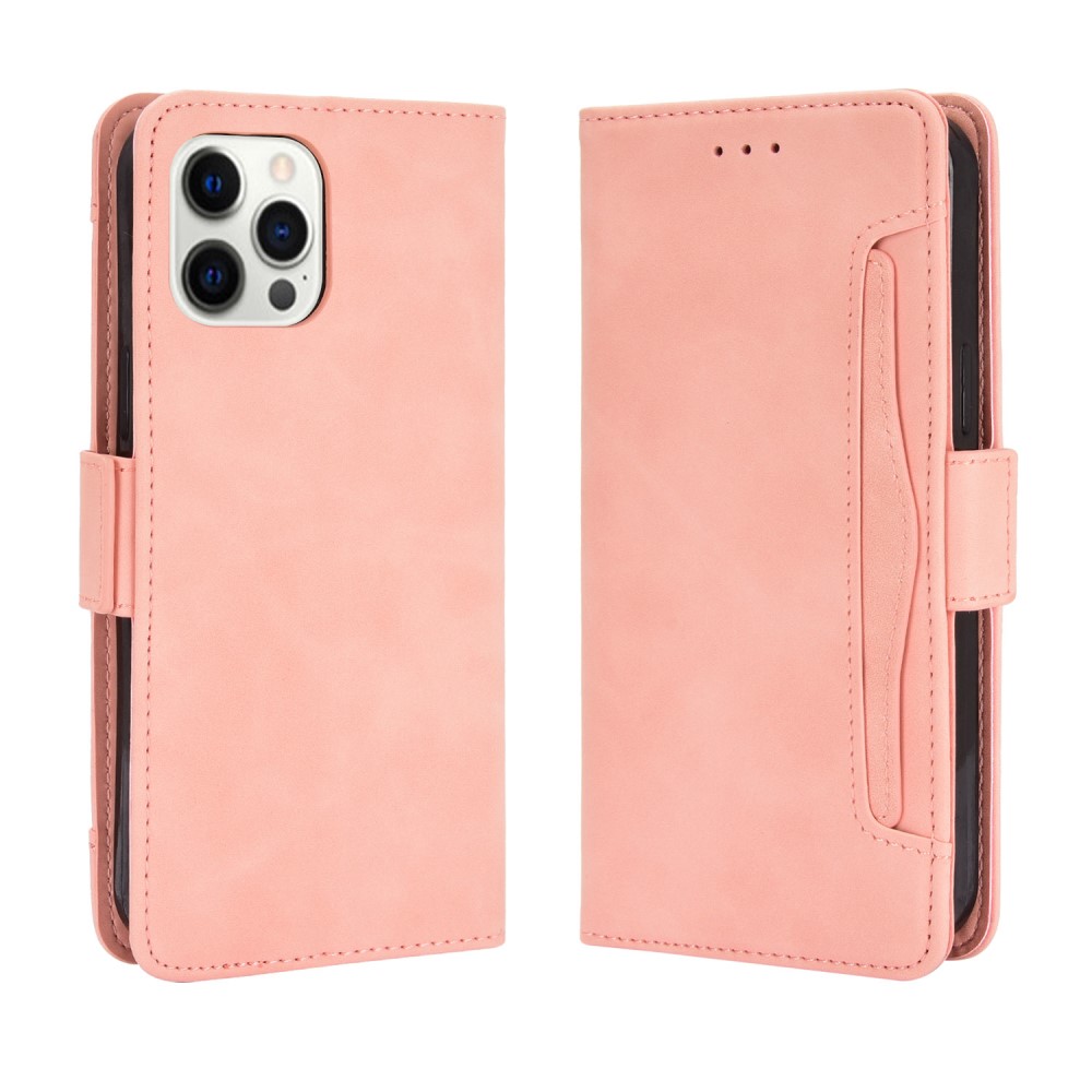  iPhone 13 - Fodral Med Avtagbart Kortfodral - Ljus Rosa