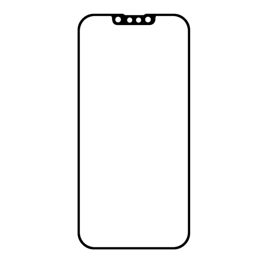  iPhone 14 / 13 / 13 Pro - Heltäckande Skärmskydd I Härdat Glas