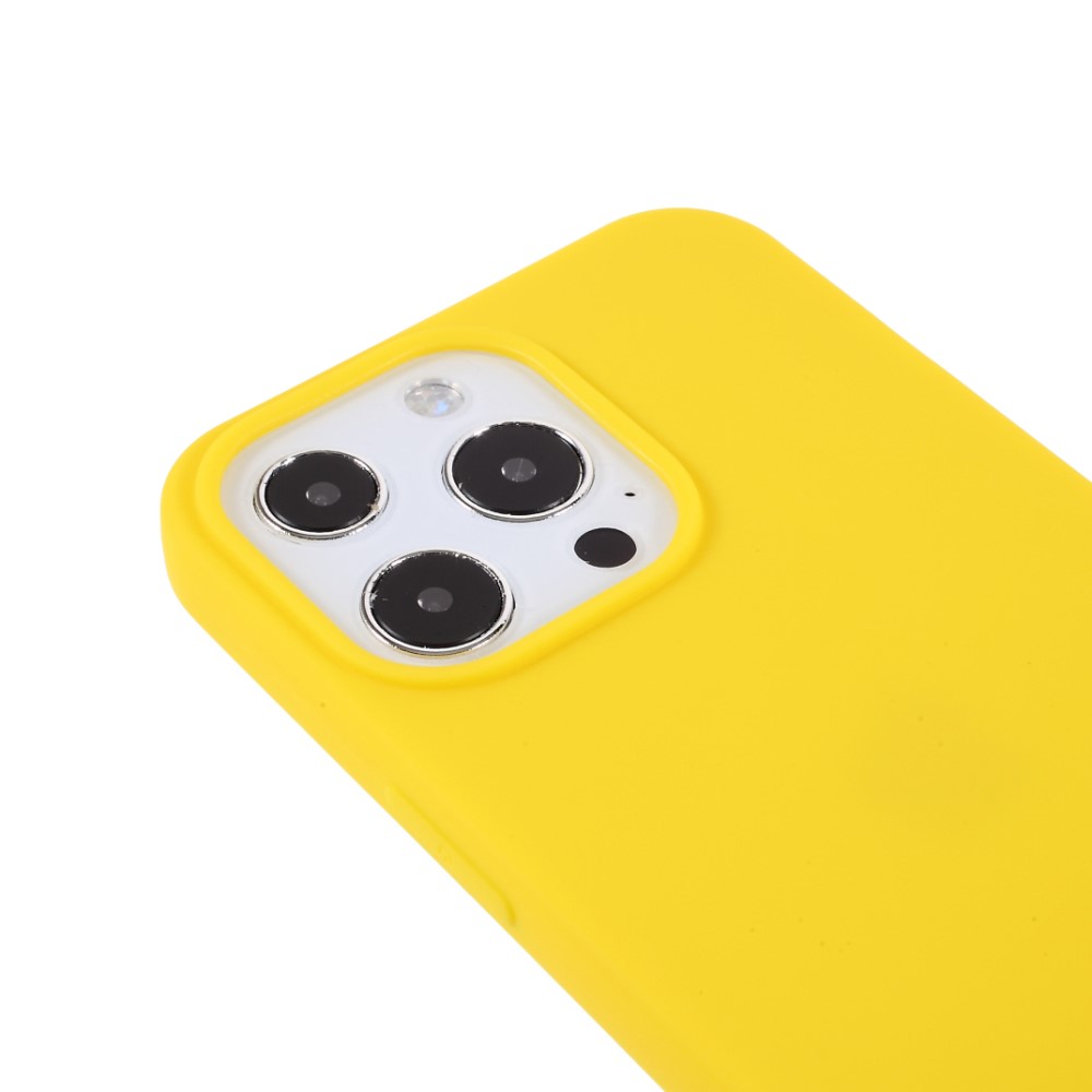  iPhone 13 Pro - Matt TPU Skal - Gul