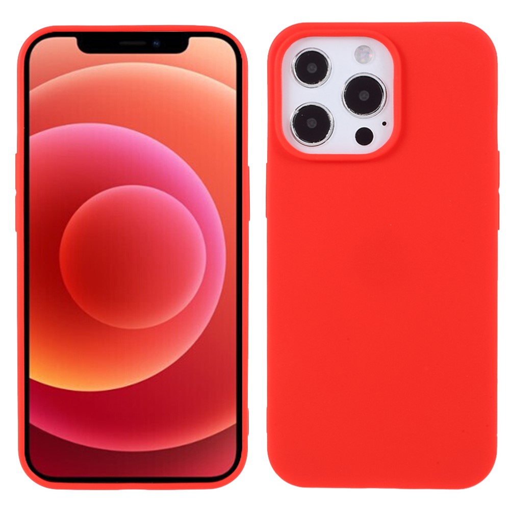  iPhone 13 Pro - Matt TPU Skal - Röd