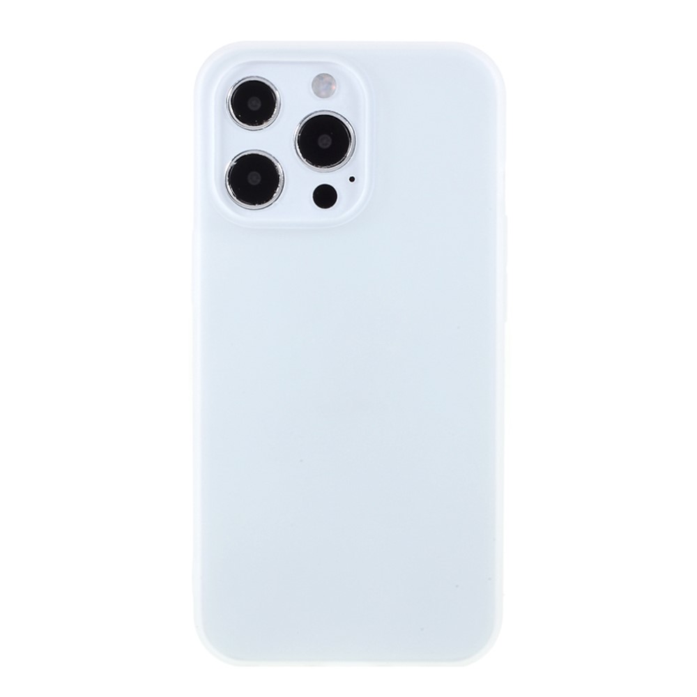  iPhone 13 Pro - Matt TPU Skal - Vit