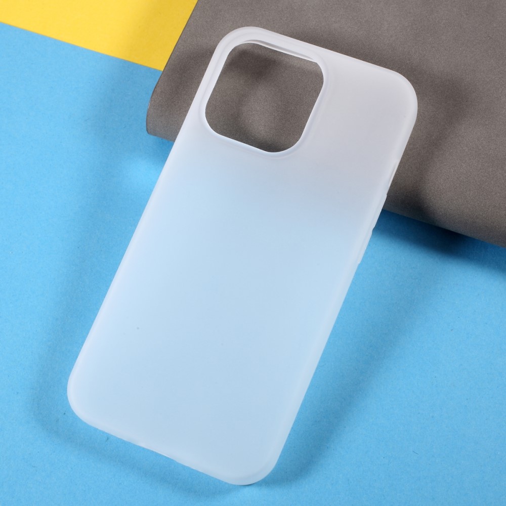  iPhone 13 Pro - Matt TPU Skal - Vit