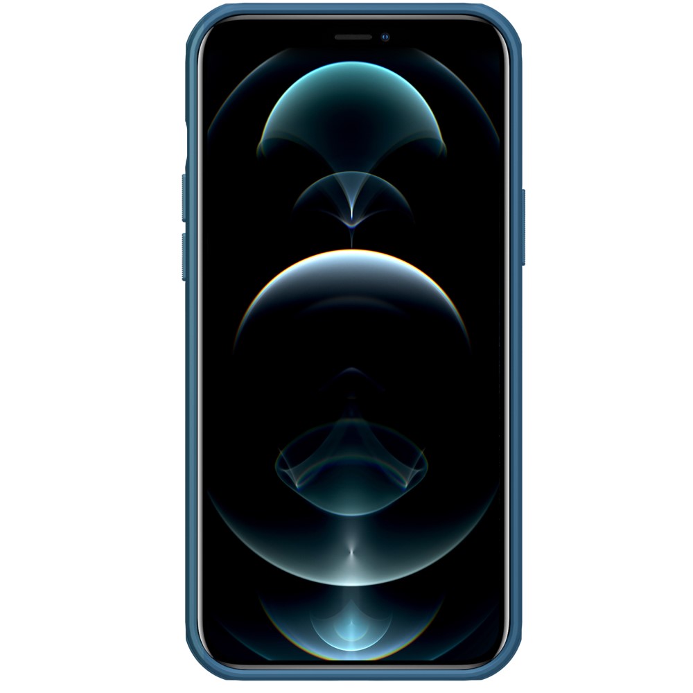 NILLKIN iPhone 13 Pro - NILLKIN Shield Frostat Skal - Blå