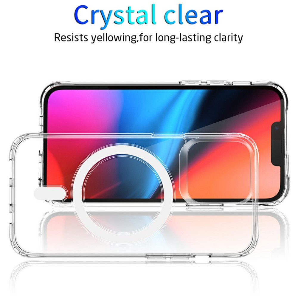  iPhone 13 Pro - MagSafe Hybrid Skal - Transparent