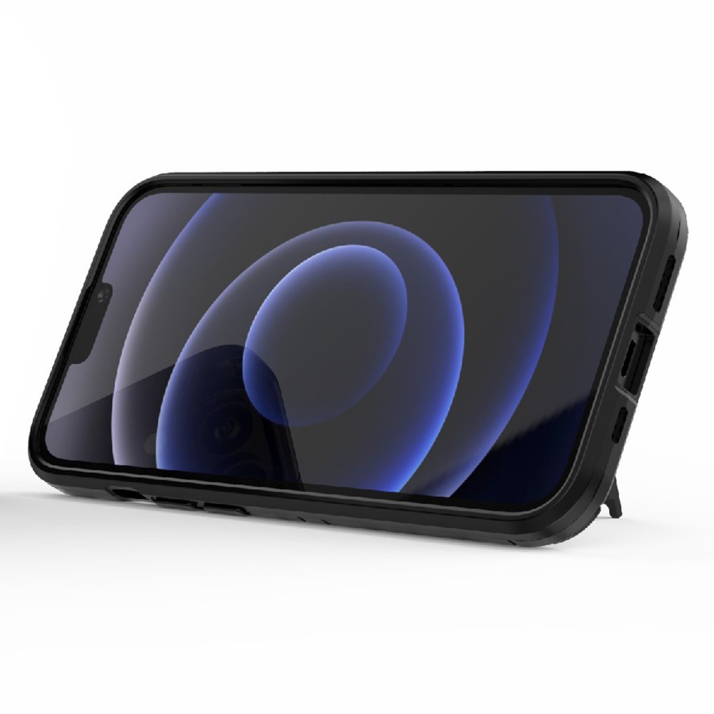  iPhone 13 Pro - Armor Hybrid Skal Kickstand - Svart