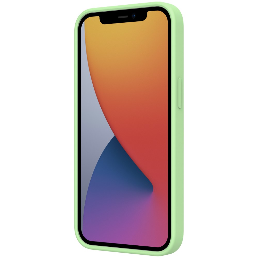 NILLKIN iPhone 13 Pro - NILLKIN CamShield Silky Liquid Skal - Grön