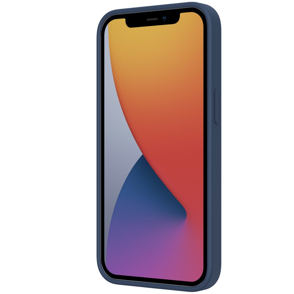 NILLKIN iPhone 13 Pro - NILLKIN MagSafe CamShield Silky Liquid Skal - Blå