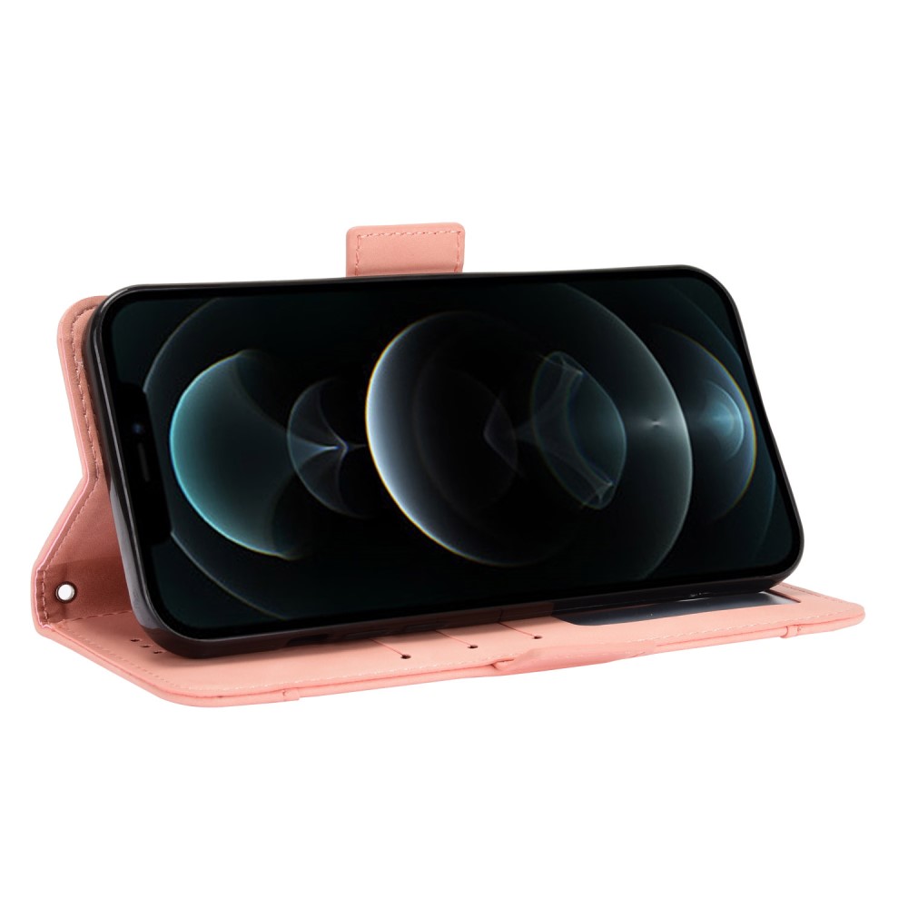  iPhone 13 Pro - Fodral Med Avtagbart Kortfodral - Ljus Rosa