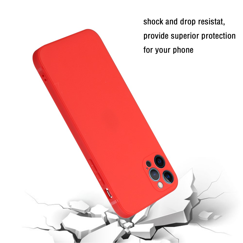  iPhone 13 Pro - Liquid TPU Mobilskal - Röd