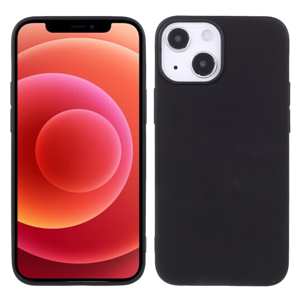  iPhone 13 Mini - Matt TPU Skal - Svart
